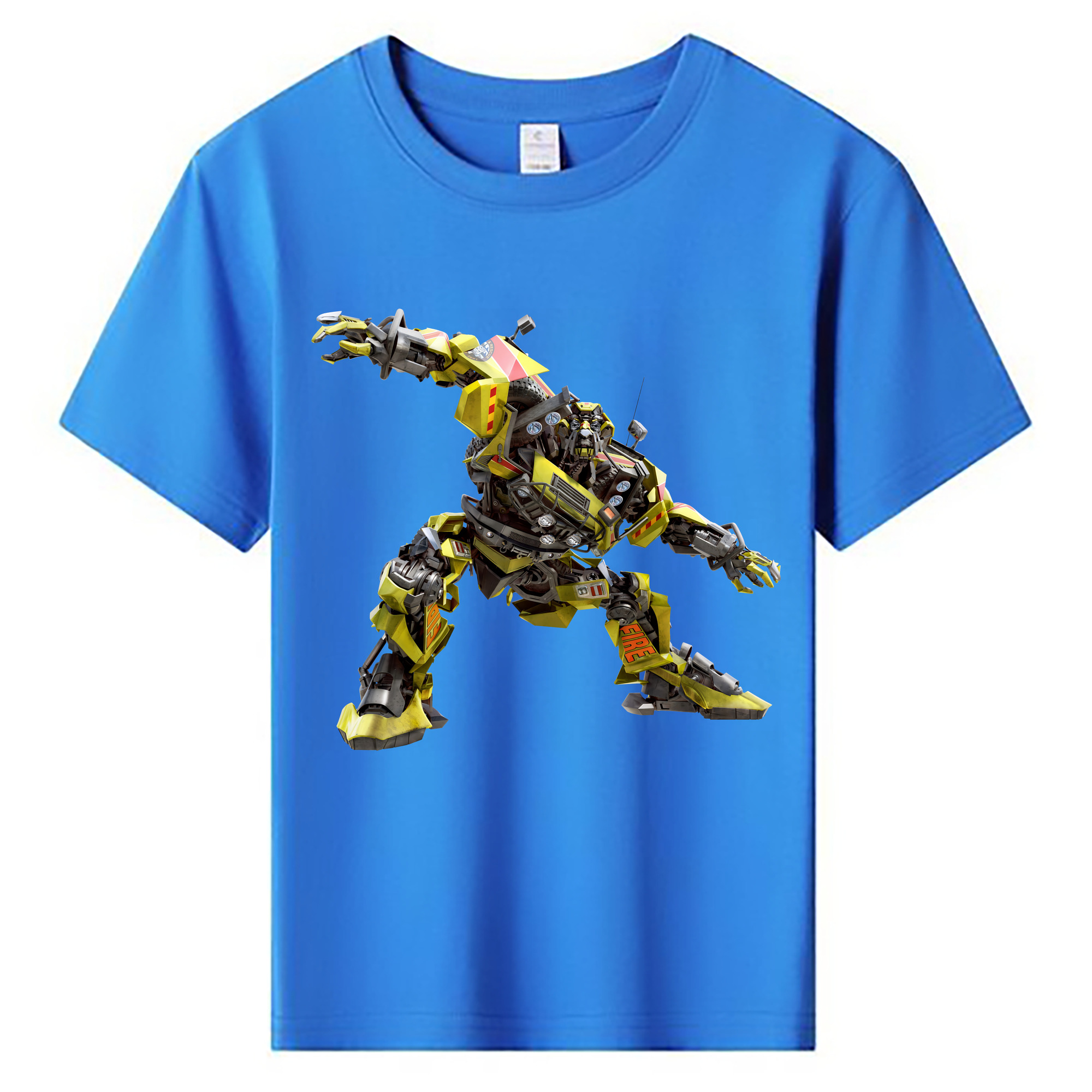 （画像用） Transformers トランスフォーマー 綿100％キッズTシャツ（フロントプリント）